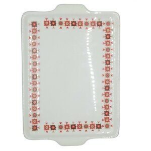 Decorative Ceramic Italian Tray Marked ACR Trinket Catch All Dresser Tray Decor